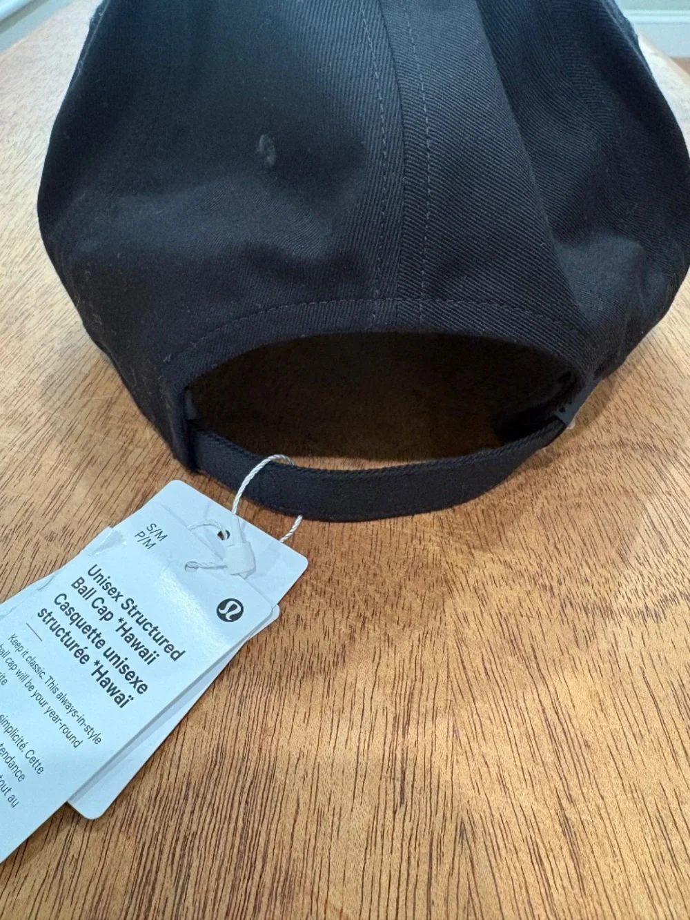 Lululemon Unisex Structured ball cap Hawaii Black